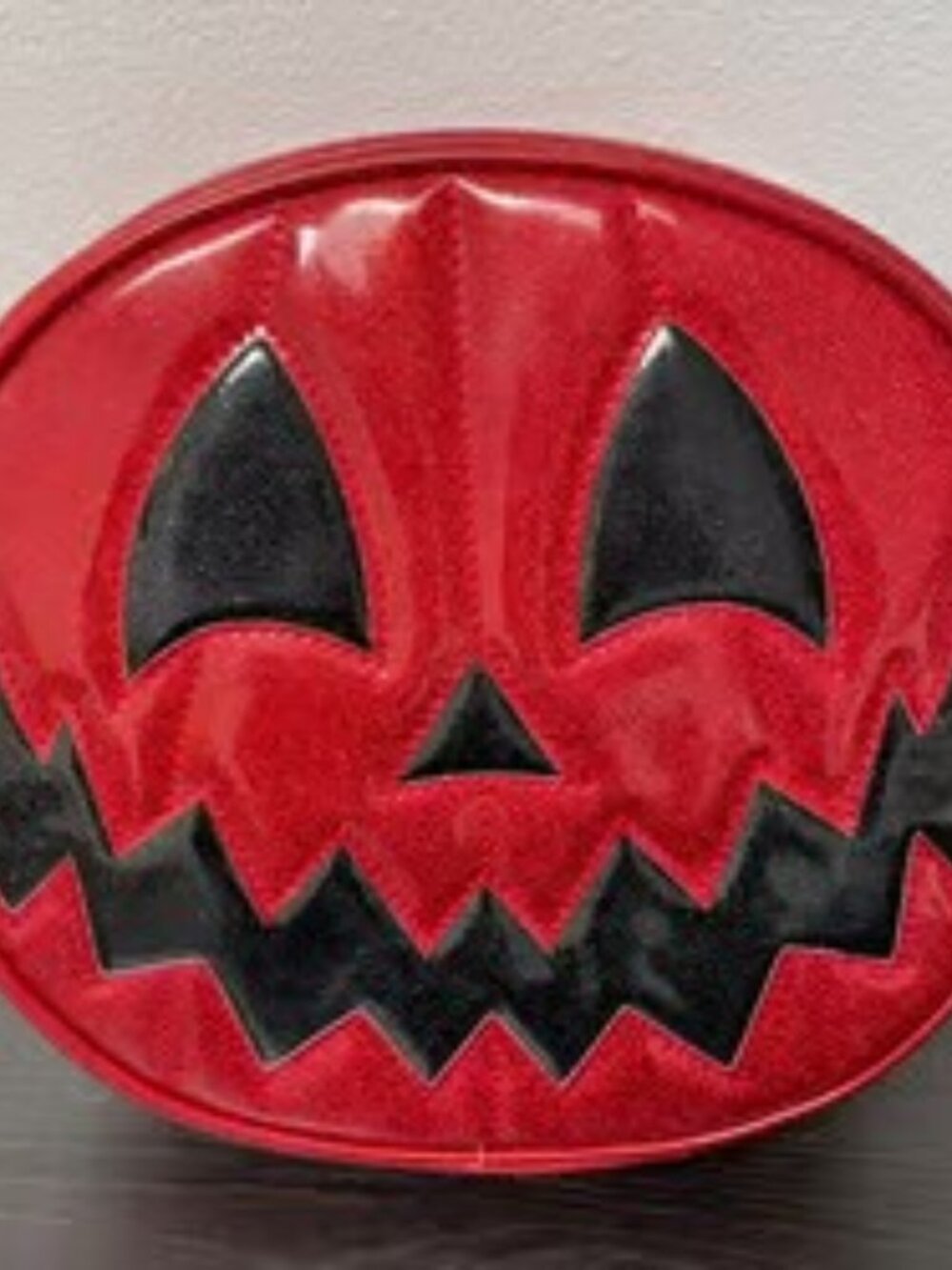 Pumpkin Kult Red Glitter Purse